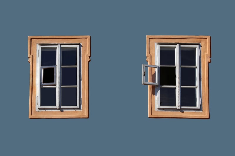 Vintage Window Frame